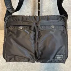 ☆未使用級☆ PORTER タンカー　ショルダーバッグ　2層　ブラック