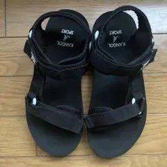 KANGOL SPORT スポーツサンダル ブラック