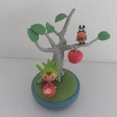 ぽけっとBONSAI 小さな四季の物語 ハリマロン ヤヤコマ フィギュア