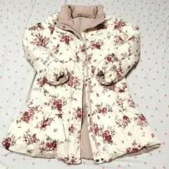 希少✨LODISPOTTO❤リバーシブルダウンジャケット フラワープリント