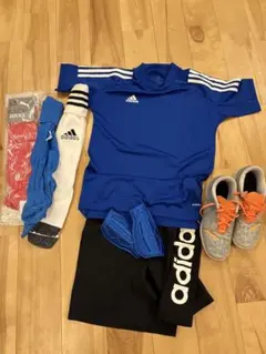 adidas サッカーウェアセット + Pumaシューズ