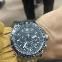 SEIKO SOLAR クロノグラフ 腕時計