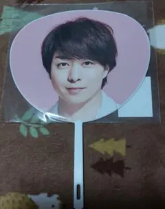 sho sakurai ミニうちわ櫻井翔うちわ 嵐 5×20 第3弾 ミニうちわ