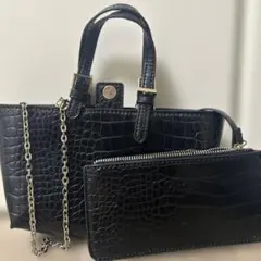 ZARA ミニショルダーバッグ　チェーンバック