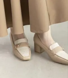 モノグラムパーツベーシックローファー