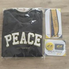 【まとめ売り】King&Prince ピース トレーナー/スカーフ/缶バッジ
