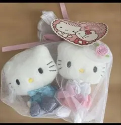(非売品)ハローキティ＆ダニエル　ウェディング　マスコットセット　未開封