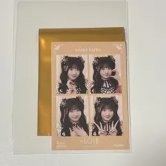 =LOVE イコラブ 齋藤樹愛羅 4カット 8周年衣装