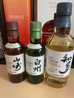 白州・山崎ウイスキー 180ml 4本セット - メルカリ