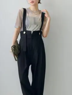 水彩柄メッシュシアー半袖プルオーバー 水彩アートシアーTシャツ Lumierのサムネイル