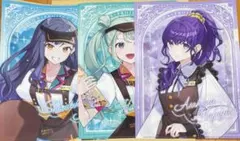 プロセカ ココス クリアファイル まふゆ 杏 ミク