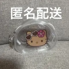 Hello Kitty 日焼けキティ クリアポーチ オリーブヤングのサムネイル
