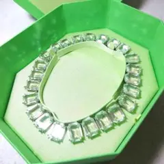 極上品/スワロフスキーネックレス エクステンダー ミレニア オクタゴン 