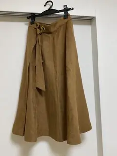 ルクールブラン　スカート　茶色