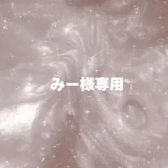 みー 様専用ページ