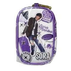 97♡LIL LEAGUE リルリーグ 難波碧空　クリアポーチ トレカ パープル