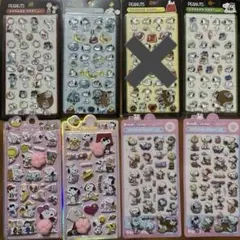シールセット　かたいシール3枚など他4枚　計7枚まとめ売り