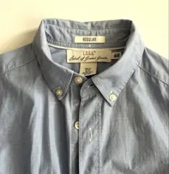 H&M カラーシャツ（薄手）　メンズ　XS 165