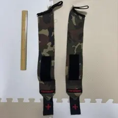 ジャンク品　Harbinger 迷彩柄 リストラップ