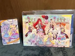 ひみつのアイプリ ジョイポリス アイドルチェックラブリーパステル ポストカード