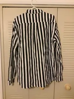 graniph　ストライプ 長袖シャツ