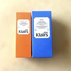 Klairsクレアス　PDRNビタペプチド毛穴リペアセラム＆EGFブルードロップのサムネイル