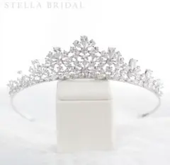 STELLA BRIDAL シルバー ティアラ