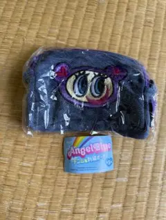 エンジェルブルー デニム風刺繍ポーチのサムネイル