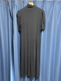 【お値下げ】✳︎美品✳︎ ZARA ニットワンピース L/38 ハイネック 半袖