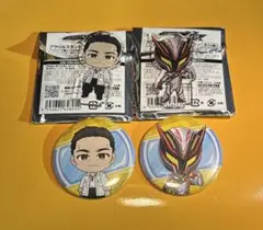仮面ライダーゼッツ Gratte グラッテ 缶バッジ ゼッツ 莫 - メルカリ