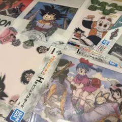 【未開封】ドラゴンボール 一番くじ ビジュアルボード7枚セット①