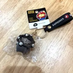 【万博会場限定】ポムポムプリン 黒ミャクミャク サンリオ マスコットキーホルダー