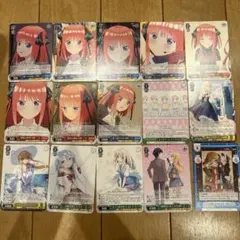 ヴァイスシュヴァルツ リバース　reバース 五等分の花嫁　中野二乃　まとめ売り
