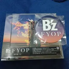 【B'z 】ほぼ新品アルバム FYOP CD + 缶バッジ