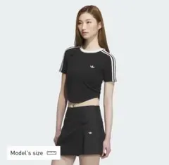 adidas オリジナルス 半袖Tシャツ ブラックのサムネイル