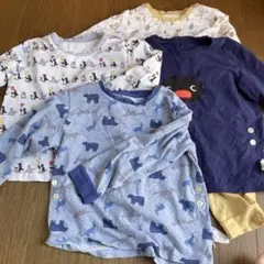 ユニクロパジャマ4点セット