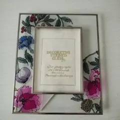 DECORATIVE STAIND GLASS　ハンドペイントフォトフレーム