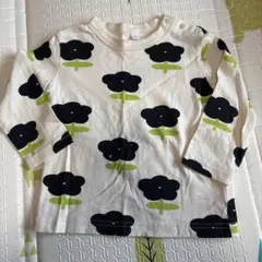 MACKS 花柄 長袖Tシャツ 90