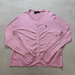 POLO RALPH LAULEN ポロ ラルフローレン カーディガン ピンク