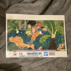 一番くじ ドラゴンボール 40th H賞 鳥山明カラーイラストクリアポスター
