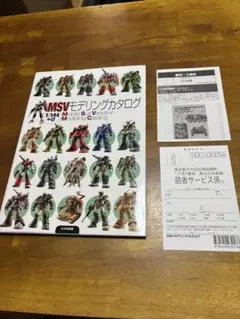 MSVモデリングカタログ 1/144 +α ハガキチラシ付きガンプラ作例集