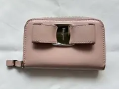 Salvatore Ferragamo ヴァラ コインケース ピンク