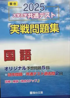 2025大学入学共通テスト　国語　問題集