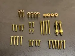 希少！SRR Hardware製 ローズゴールド ピアスボルト 40本セット - メルカリ