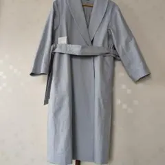 PLST ライトブルー S トレンチコート