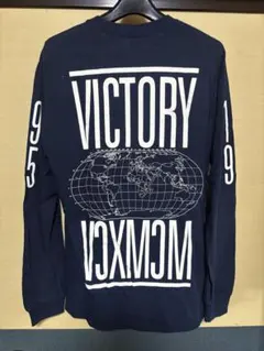 10DEEP 長袖カットソー ネイビー ロングTシャツ　ロンT