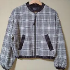 コムサイズム ジャケット 春秋 ゆったり COMME CA ISM チェック柄