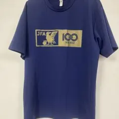 JFA 100周年記念 限定Tシャツ ネイビー LL