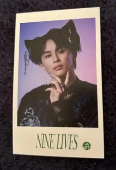 NINE LIVES 写真カード 猫耳