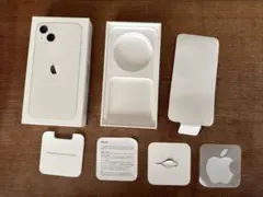iPhone13  ホワイト　箱のみ